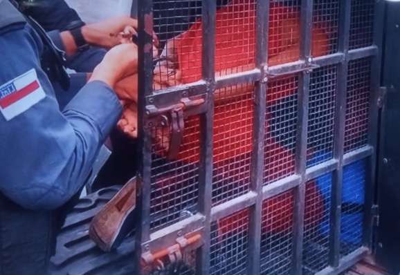 Grupo é preso após trocar tiros com a polícia durante perseguição em Manaus