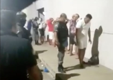 Veja momento em que organizadores de festa clandestina são presos em Manaus