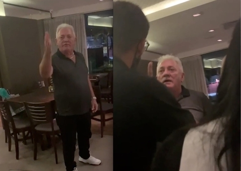 Vídeo mostra barraco em restaurante de alto padrão em Manaus