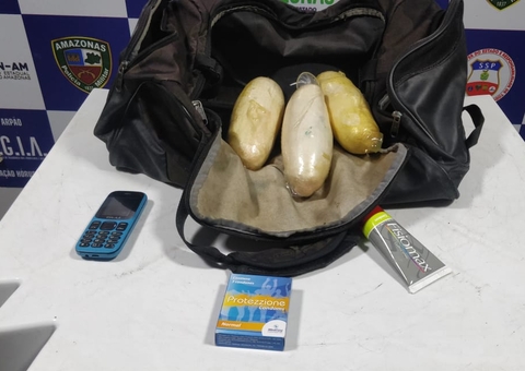 Colombiano é preso no Amazonas com droga avaliada em R$ 50 mil 