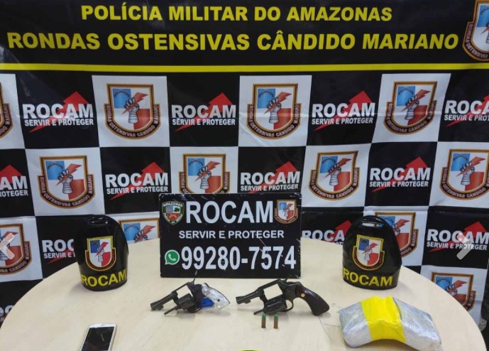Suspeito é preso tentando vender armas e drogas em Manaus