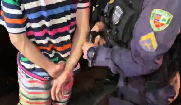 Suspeito é preso ao ser reconhecido por PM após assalto em Manaus