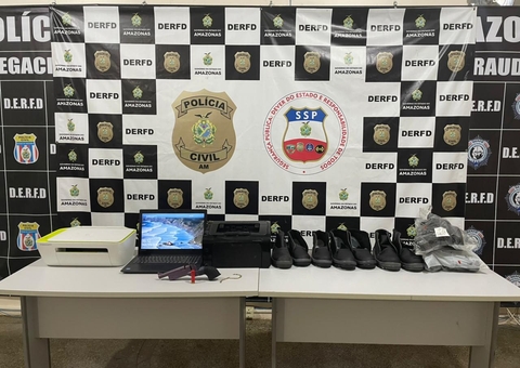 Irmãos são presos suspeitos de assalto em loja de calçados em Manaus