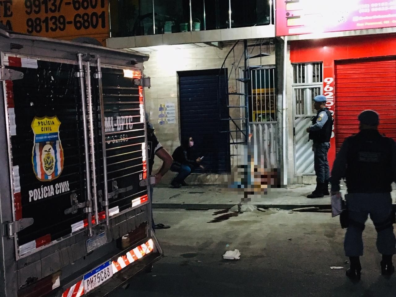 Suspeito de assalto é morto a tiros após ser espancado em Manaus