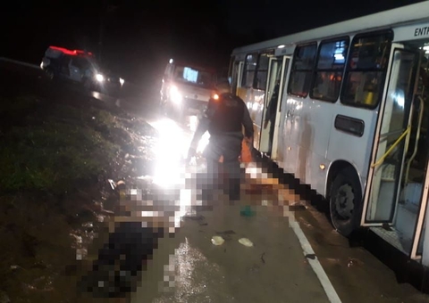 Suspeito é morto a pauladas durante assalto a ônibus da linha 621 em Manaus