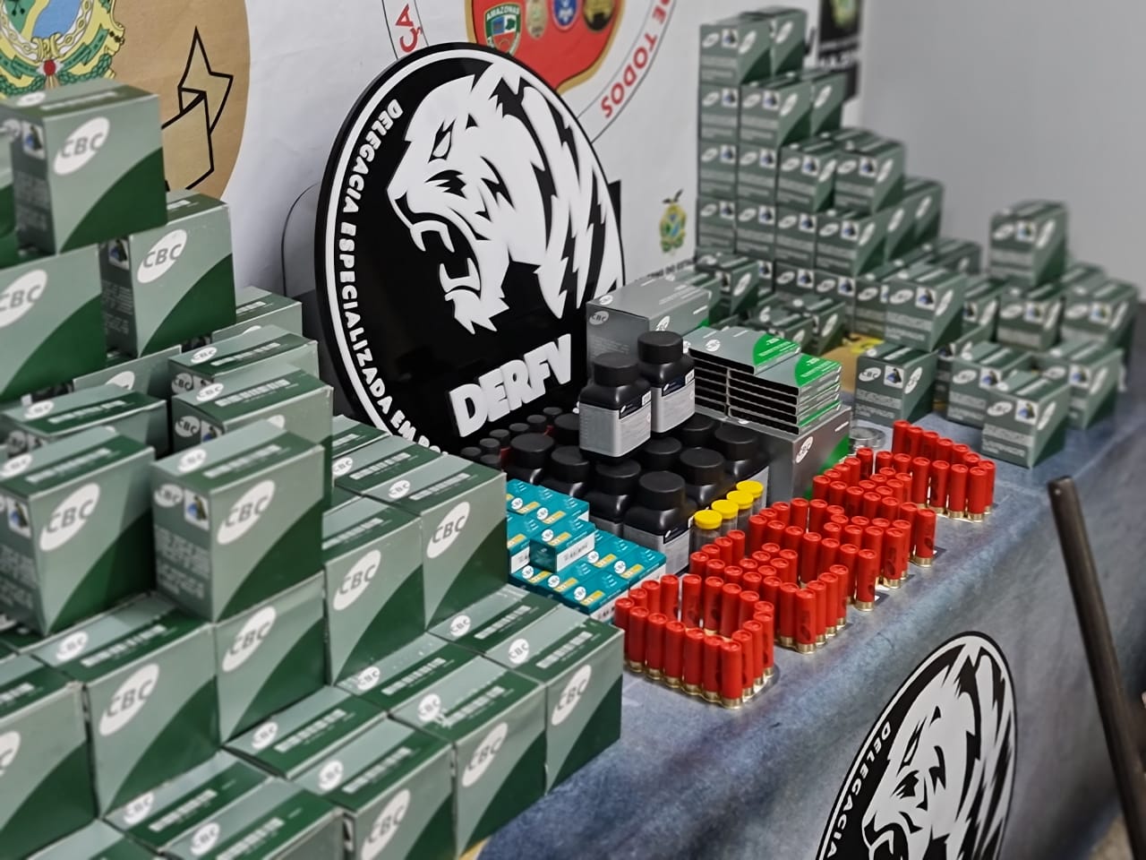 Empresária é presa com mais de 20 mil munições clandestinas em Manaus 