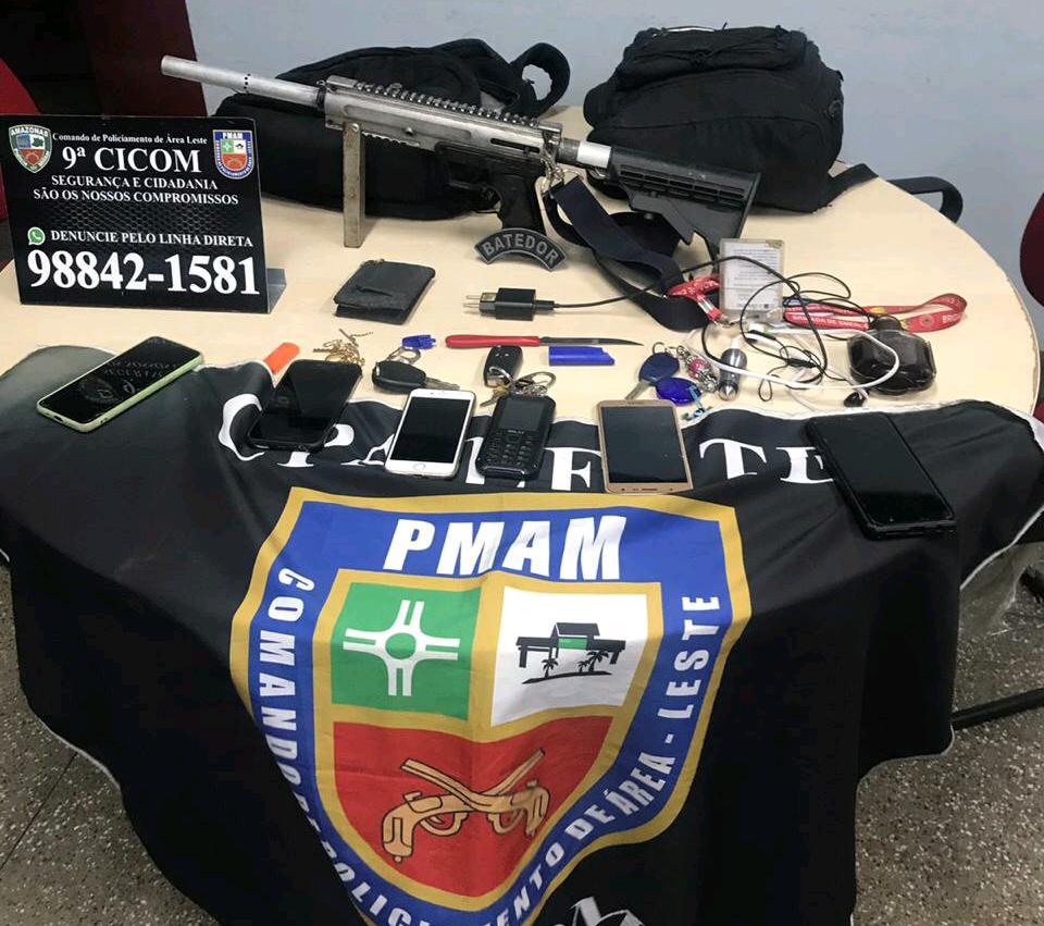 Grupo é preso suspeito de fazer 'arrastões' na zona leste de Manaus
