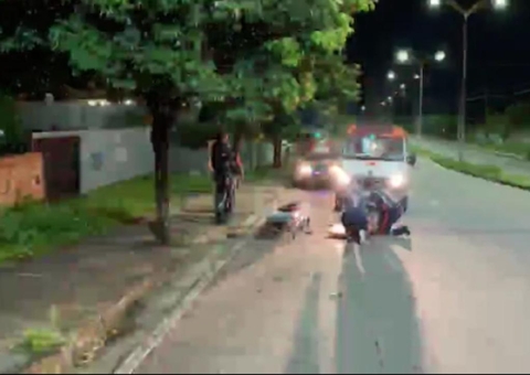 Suspeito de assalto é espancado por motoristas de aplicativo em Manaus