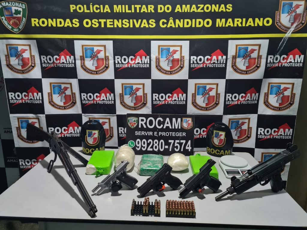 Mais de 2 mil armas de fogo foram apreendidas no Amazonas