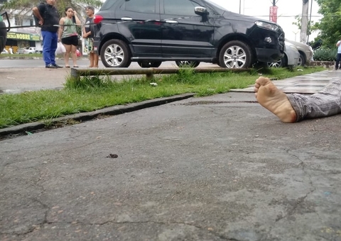 'Justiceiro' mata suposto assaltante de banco em avenida de Manaus 