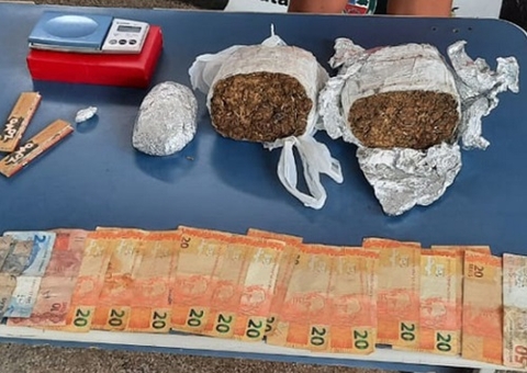 Adolescente é apreendida com 1Kg de droga escondida em mochila no Amazonas