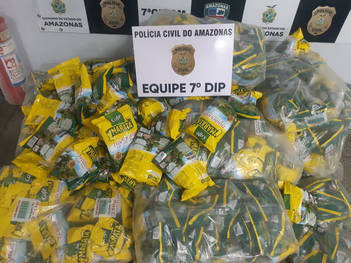 Vigilante é preso por furtar café de empresa no Distrito, em Manaus