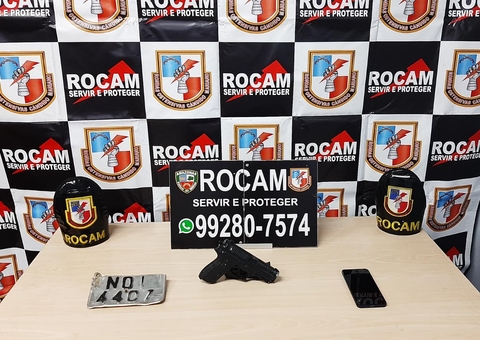 Foragido da Justiça é preso praticando assalto em Manaus 