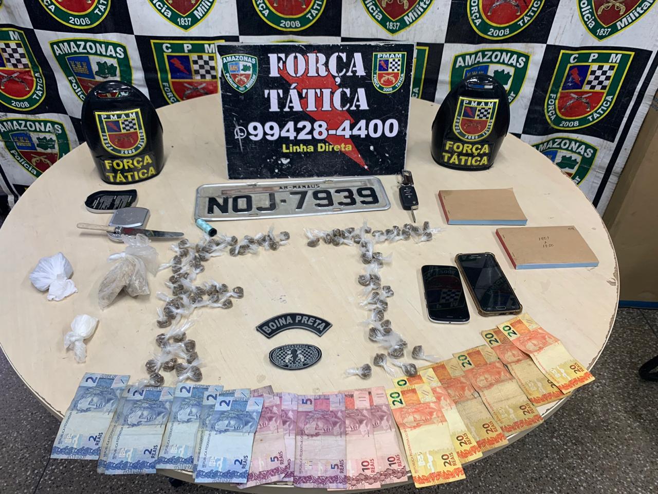 10 criminosos são presos e 6 veículos são apreendidos em Manaus