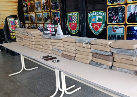 Casal é preso em Manaus com drogas avaliadas em R$ 1 milhão