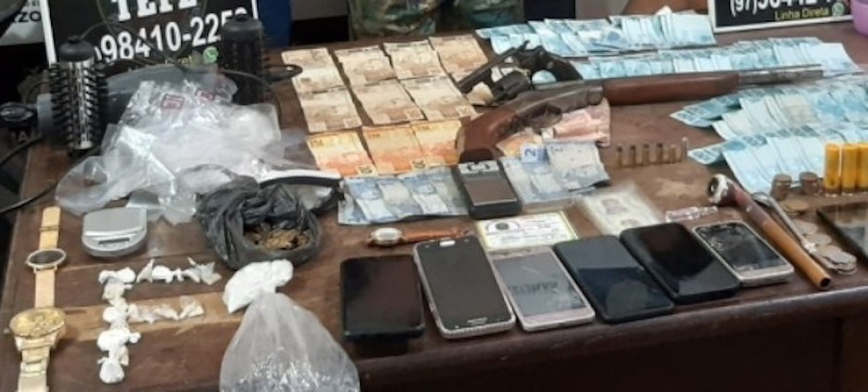 PM desarticula grupo suspeito de tráfico de drogas no Amazonas