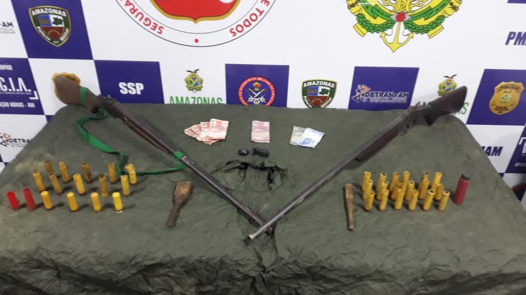 Armados com espingardas, piratas de rios são presos no Amazonas