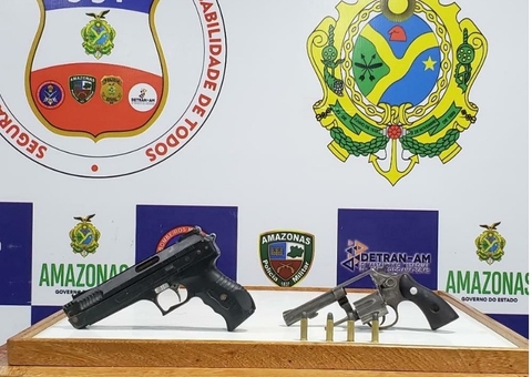 Integrantes de grupo criminoso são preso com armas de fogo no Amazonas 