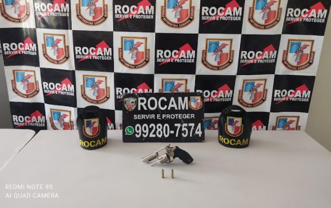 Adolescente se treme ao ver Rocam e acaba apreendido com arma em Manaus
