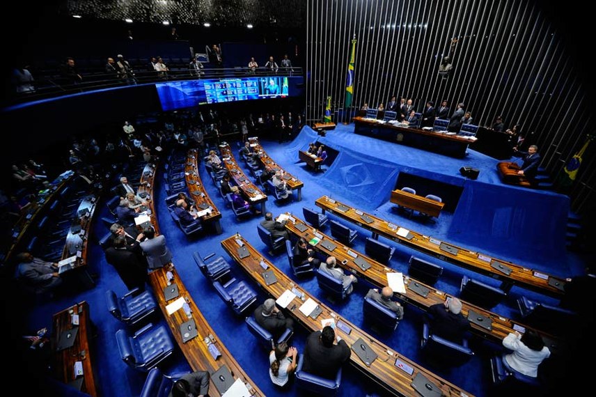 Eleição da nova Mesa do Senado será presencial