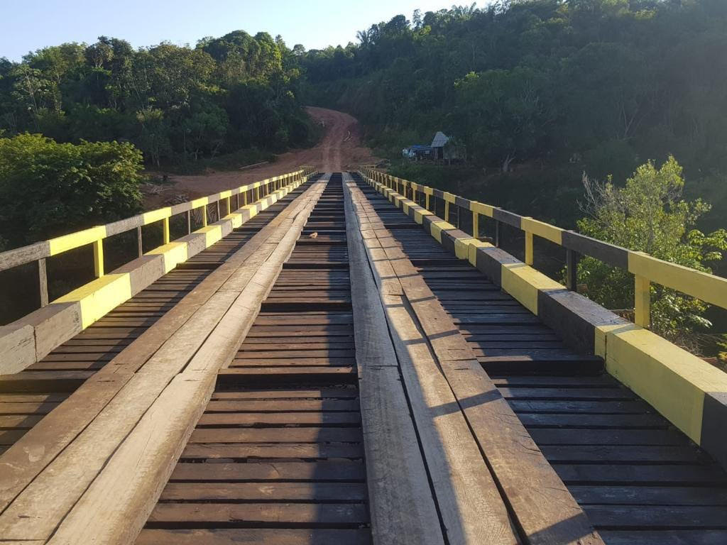 Pontes construídas na AM-174 interligam Novo Aripuanã e Apuí