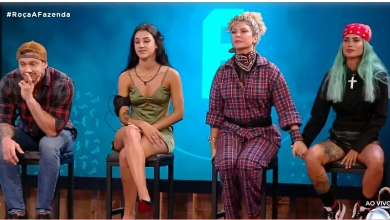 Babi, Bia, Tati e Vini estão na quarta roça em A Fazenda