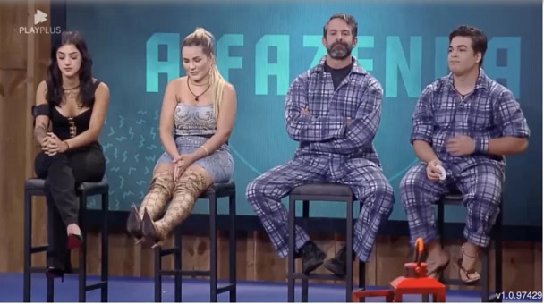 Bia, Deolane, Iran e Lucas estão na roça em A Fazenda