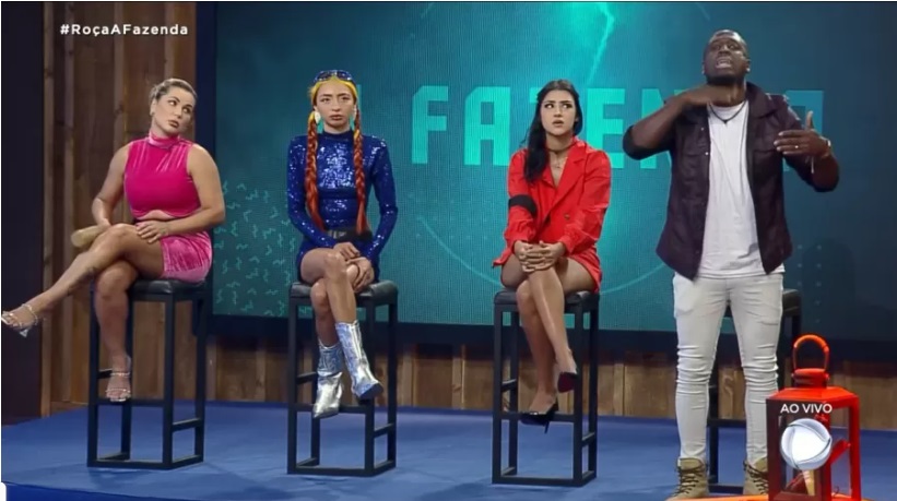 André, Bia, Deolane e Ruivinha estão na 9ª roça de 'A Fazenda'