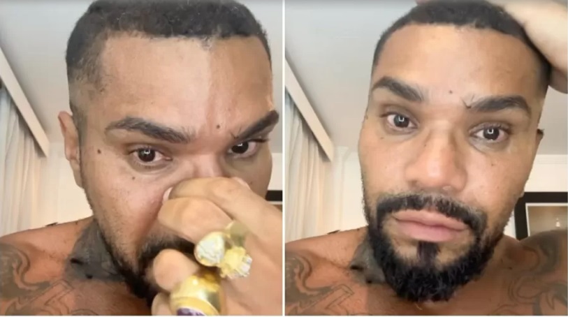 Naldo se emociona com retorno de André em A Fazenda: 'Não fez nada errado'