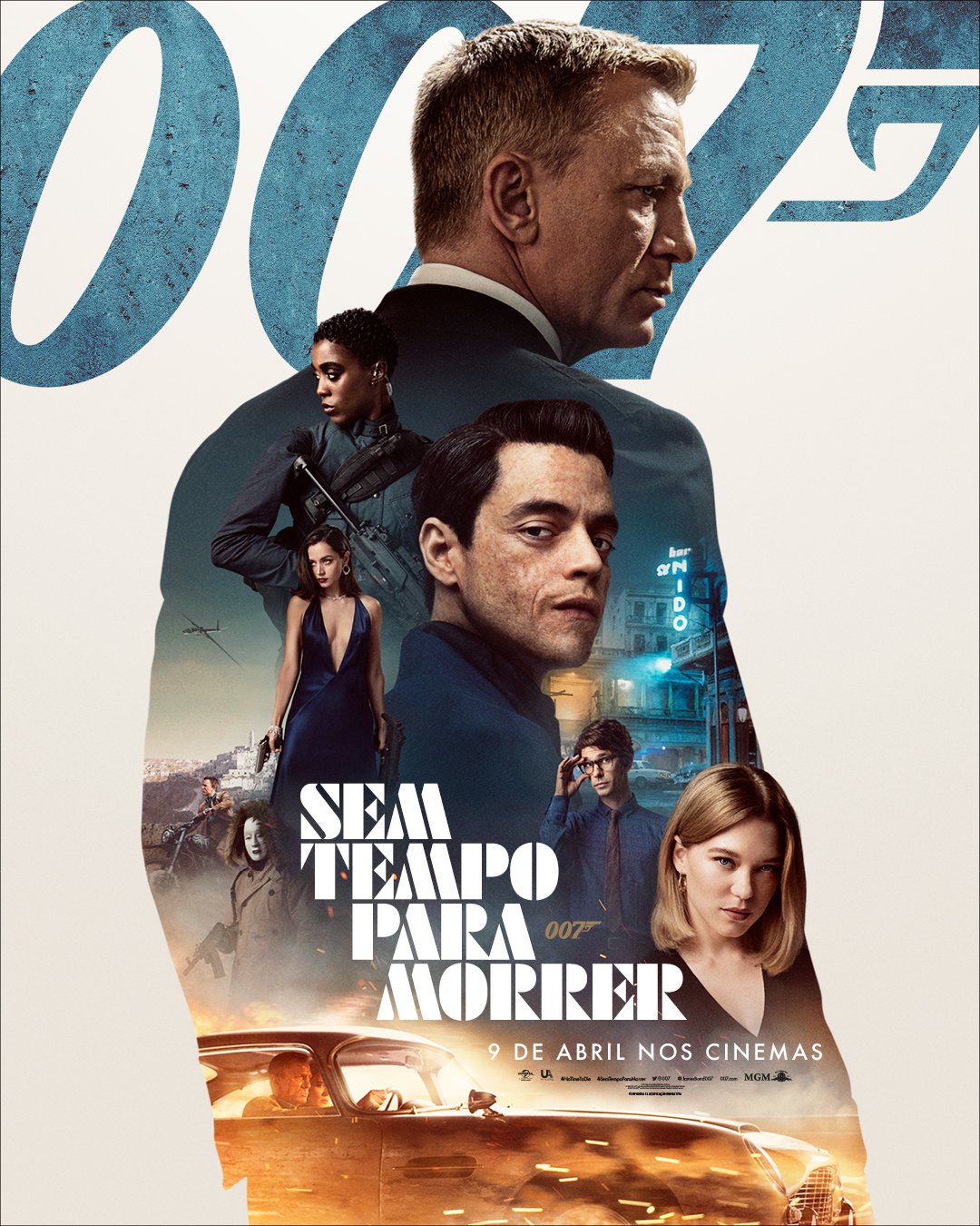 Daniel Craig e Rami Malek surgem em novo teaser de ‘007: Sem tempo para Morrer'