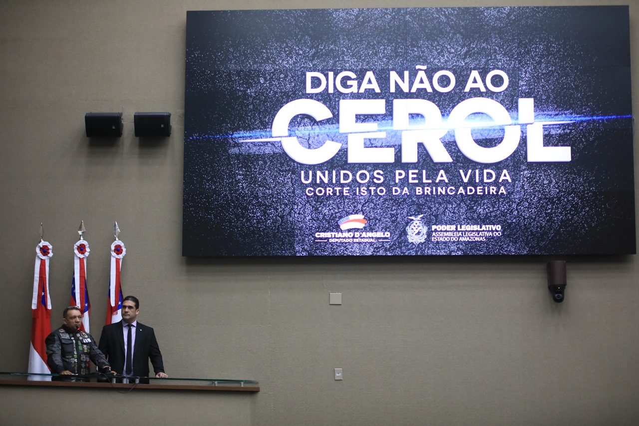 Na Aleam, grupo de motoqueiros pede leis que proíbam linhas de cerol no Amazonas