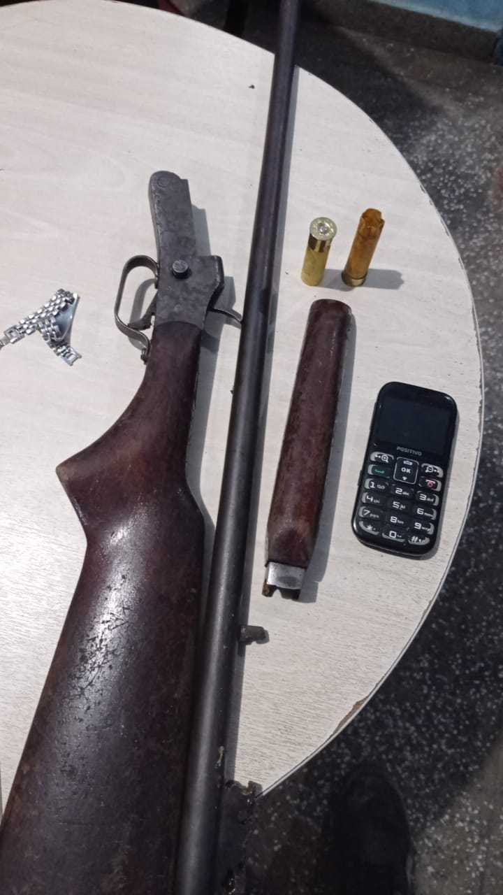 Homem é preso após tentar matar rival a tiros de espingarda no Amazonas