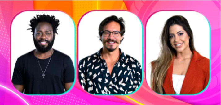 DG, Eliezer e Laís se enfrentam no paredão do BBB22