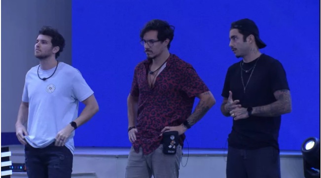 Eliezer, Lucas e Scooby disputam prova bate-volta