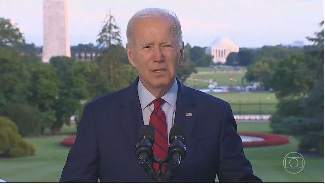 Biden sai do isolamento após testar negativo para Covid-19