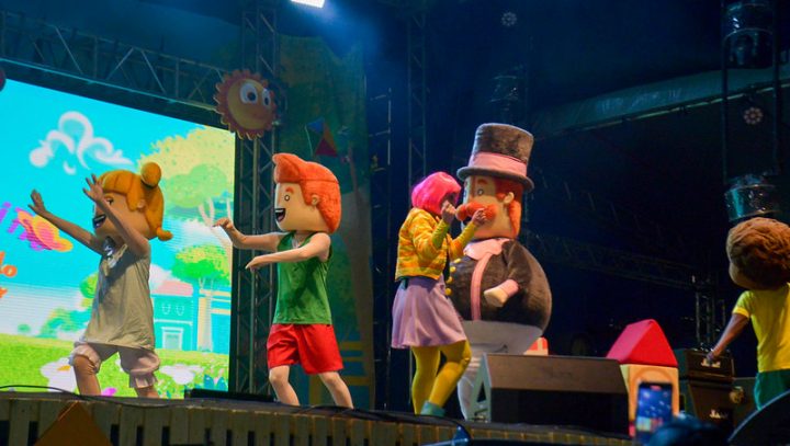 Mundo Bita faz a alegria das crianças no último dia do Passo a Paço em Manaus