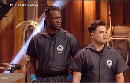 A Fazenda 14: Lucas Santos vence prova e é o primeiro fazendeiro