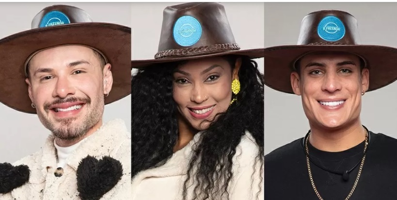 Alex, Rosi e Tiago disputam prova do fazendeiro para escapar da roça