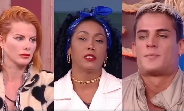 Deborah, Rosi e Tiago estão na roça em A Fazenda