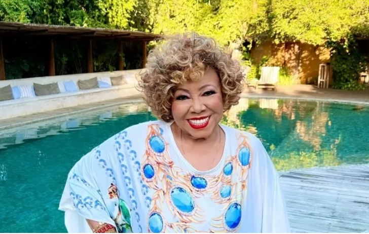 Alcione nega reação negativa em música de Pedro Sampaio: 'não sou crítica'