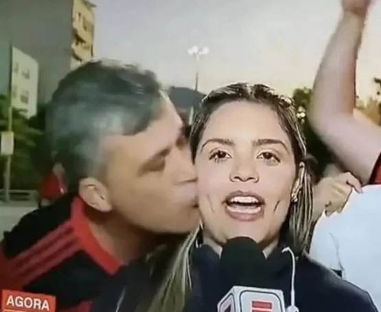 Torcedor do Flamengo não poderá ir a estádios após assédio a repórter da ESPN