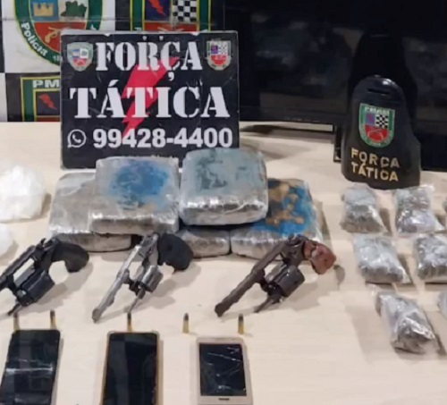 Passageiro é preso com mala recheada de drogas em carro de app em Manaus