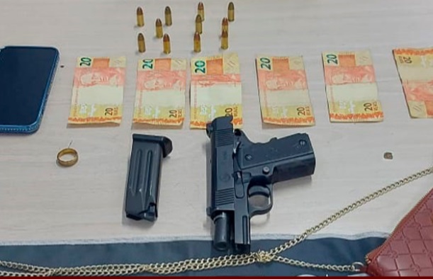 Suspeito de assalto a distribuidora é preso durante fuga em Manaus