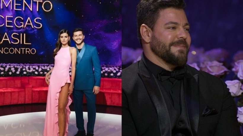 Camila Queiroz dá invertida em Valmir em 'Casamento às Cegas'