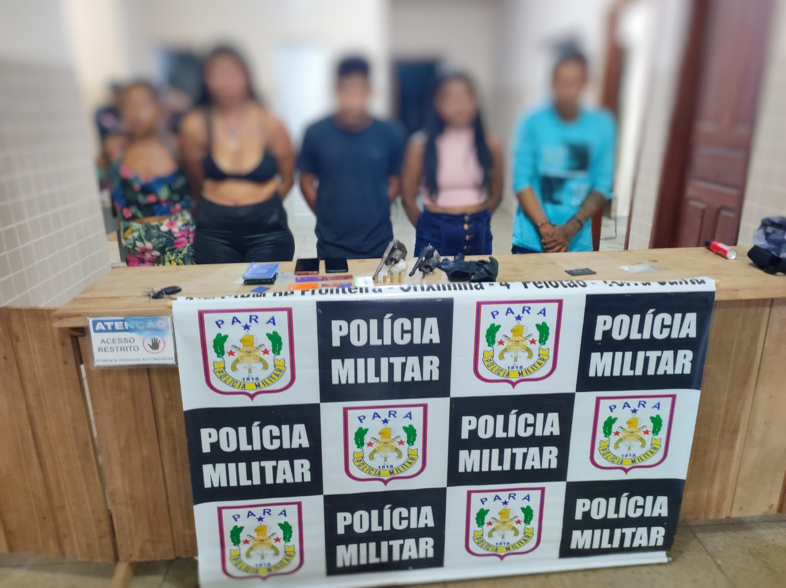 Grupo é preso após tentar roubar renda arrecadada durante evento da igreja