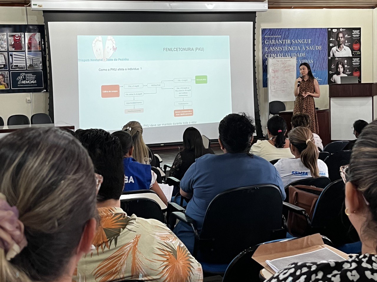 Teste do Pezinho: Saúde realiza treinamento em triagem neonatal em Manaus