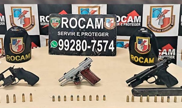 Homem armado é preso ao fazer delivery de drogas em Manaus