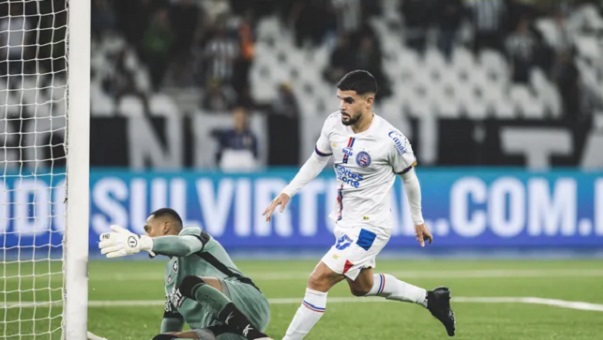 Copa do Brasil: Botafogo e Bahia empatam no jogo de ida das oitavas de final