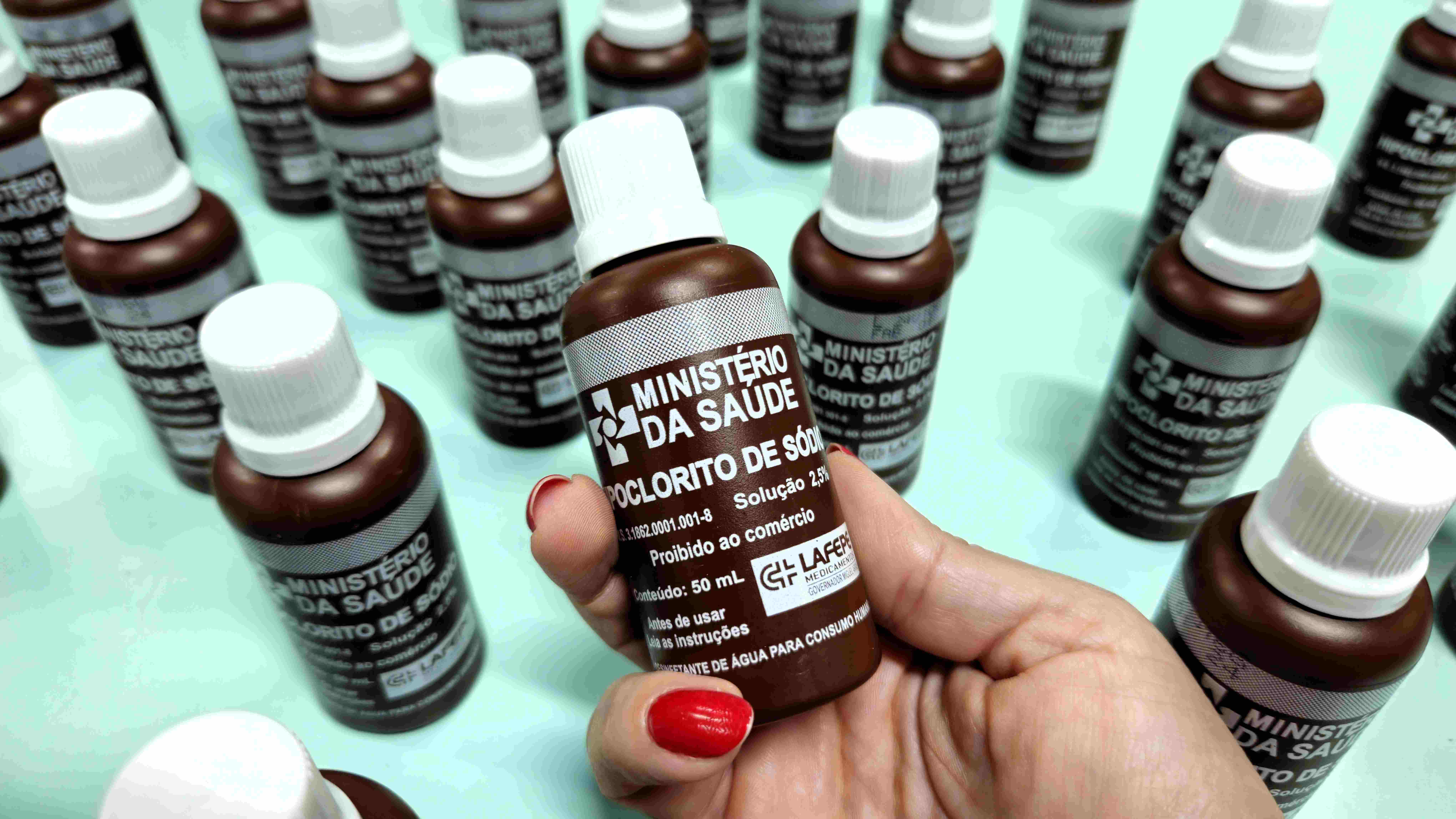 Hipoclorito de sódio é enviado para 28 municípios afetados pela estiagem no Amazonas