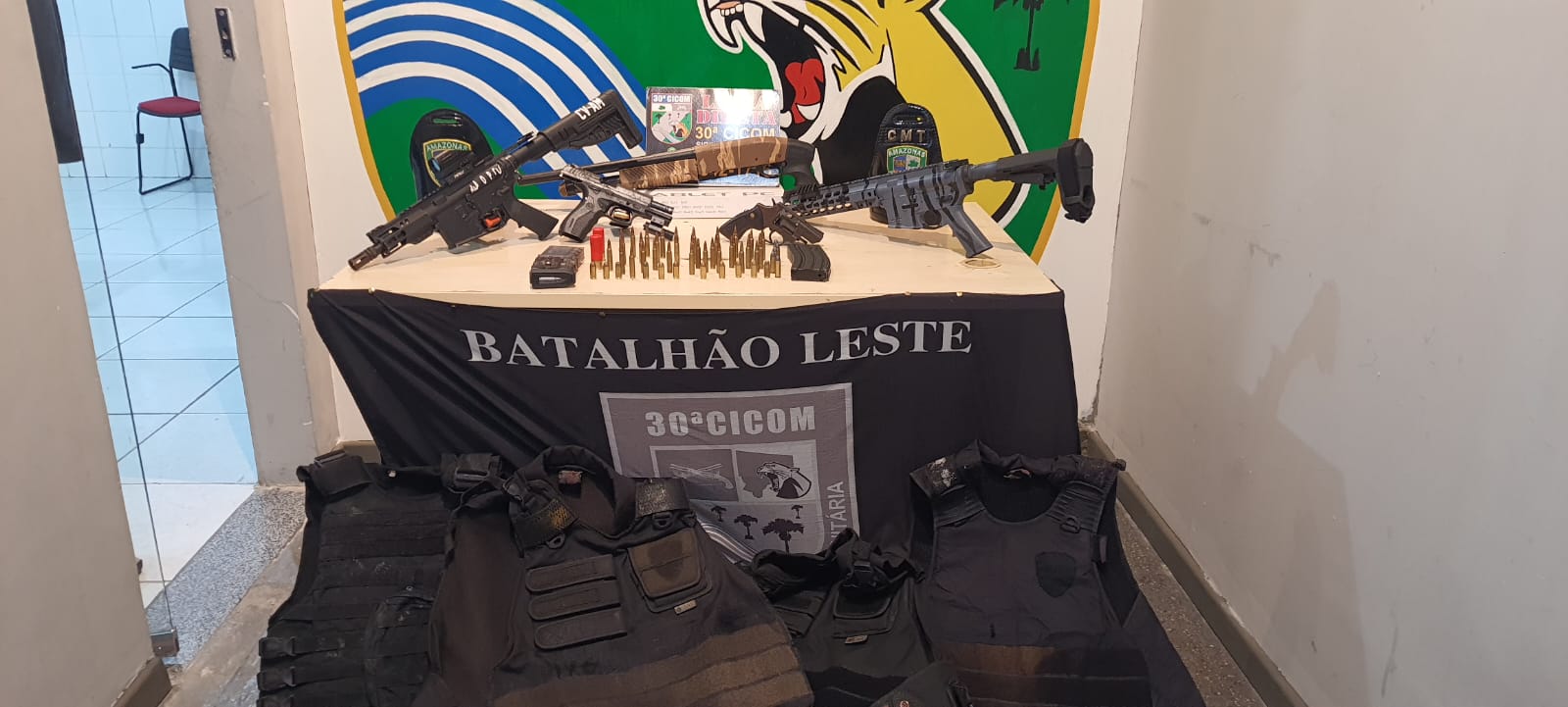 Fuzis e rifles: polícia retira de circulação 30 armas de fogo em 7 dias no Amazonas
